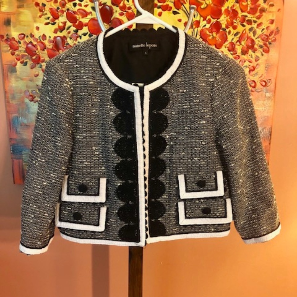 Nanette Lapore Cropped Jacket